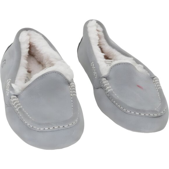 UGG Ansley Moccasin Slippers Light Gray Women's US 5M - Picture 1 of 6